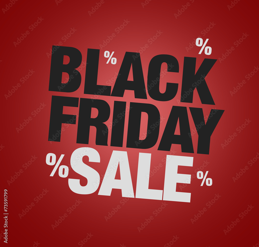 Fototapeta premium Black Friday Sale