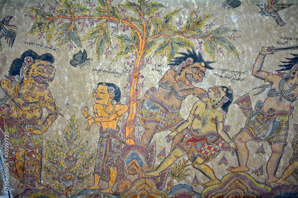 Royal palace, Klungkung, Bali, Indonesia