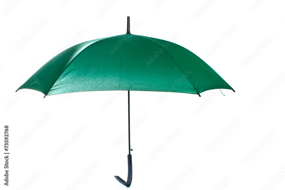 Obraz premium Zielony parasol