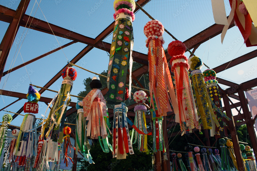 Obraz premium Festiwal Tanabata