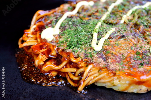 関西風お好み焼き