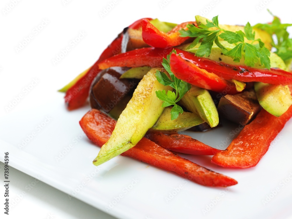 grilled fresh meat and vegetables grilled fresh meat and vegetables