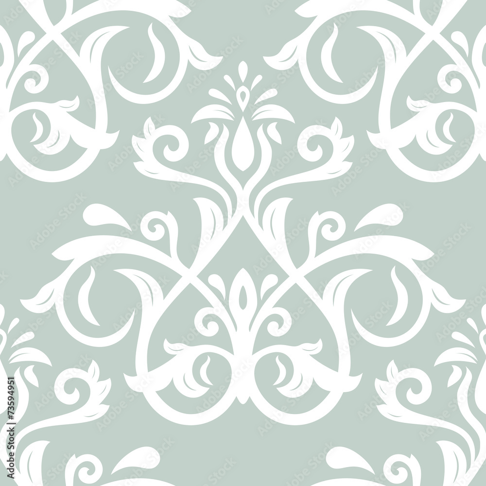 Floral Seamless Pattern. Orient Abstract Background Floral Seamless Pattern. Orient Abstract Background