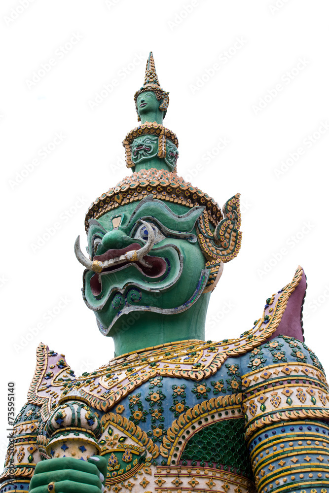 Giant Wat Arun in Grand Palace, Bangkok, Thailand