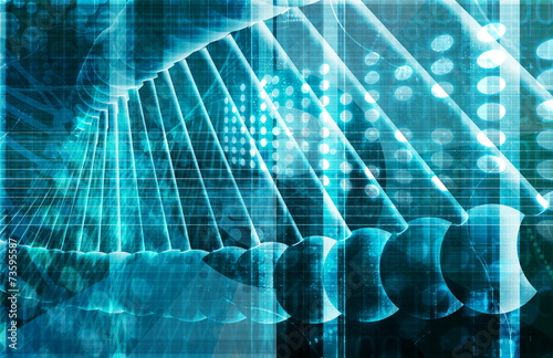 Tableau sur toile Biotechnology