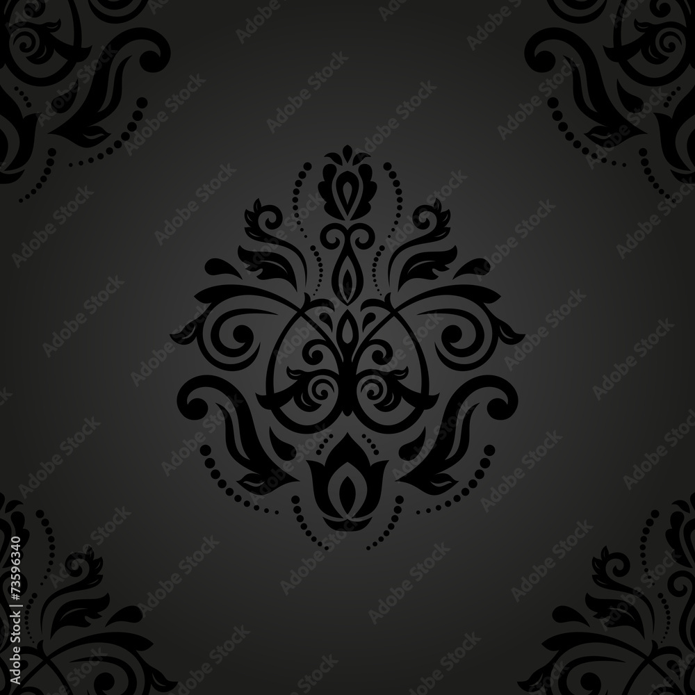 Orient Seamless Vector Pattern. Abstract Background Orient Seamless Vector Pattern. Abstract Background