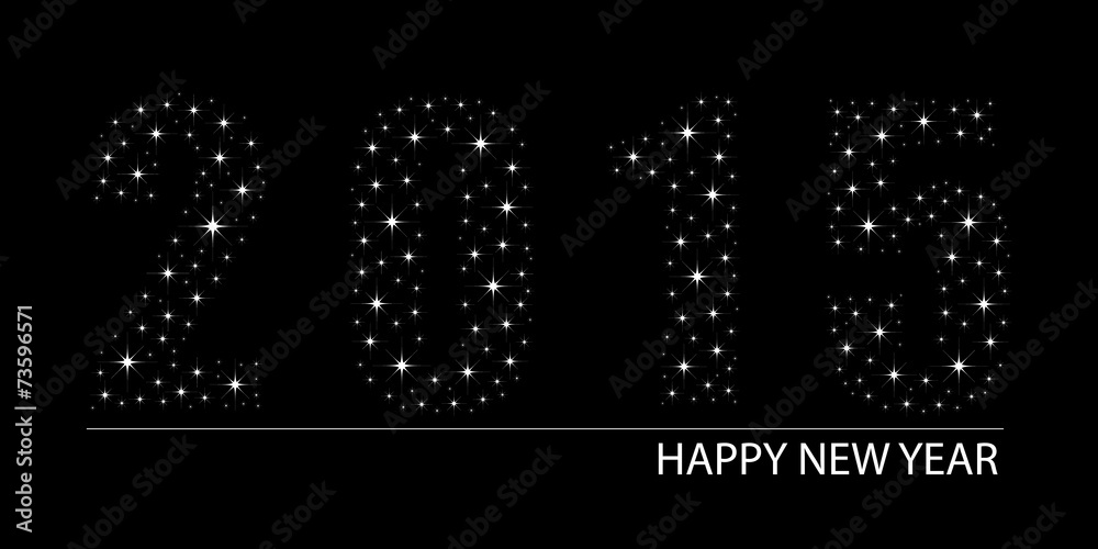 Obraz premium Happy New Year 2015