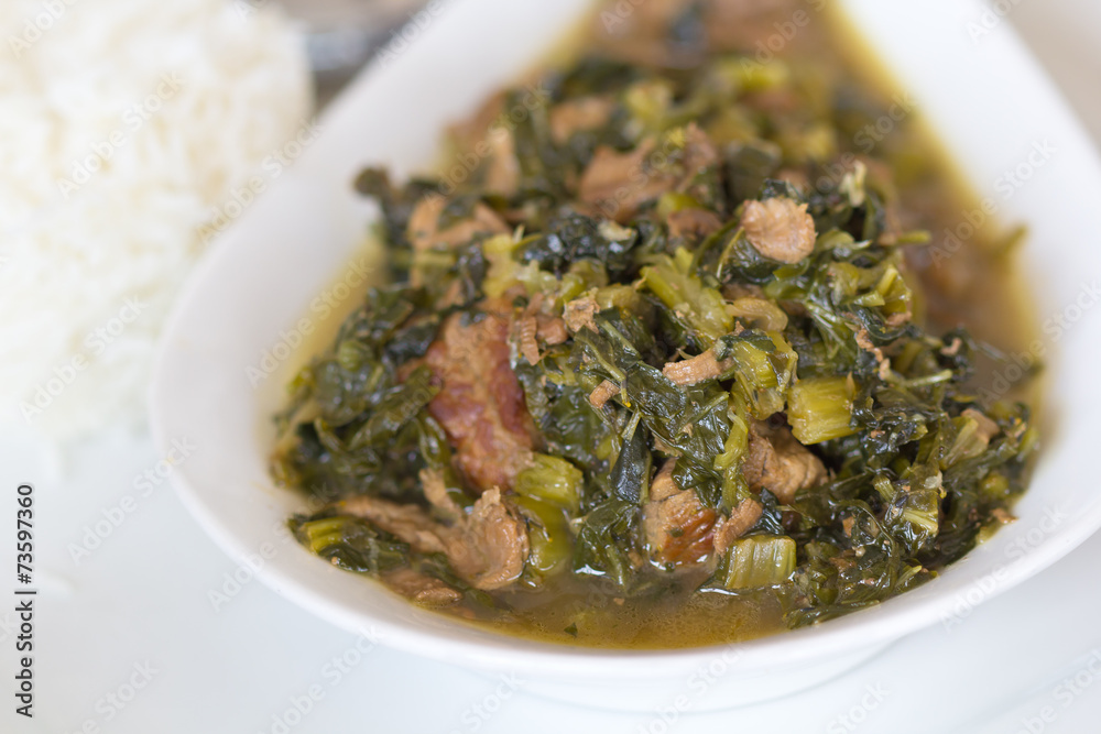 romazave au boeuf, plat national malgache romazave au boeuf, plat national malgache