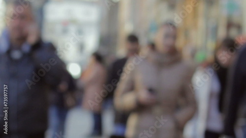 Wallpaper Mural movement of people Torontodigital.ca