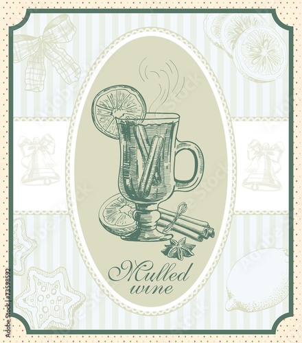 vintage mulled wine