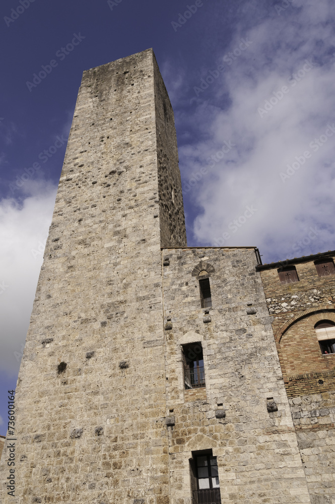 Tower in San Gimignano Tower in San Gimignano
