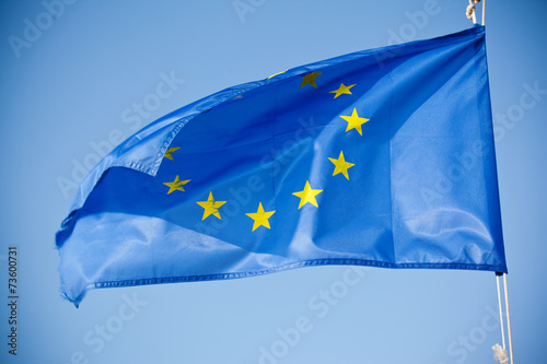 European Union blue flag