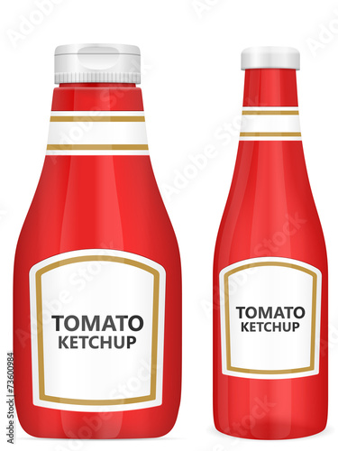 tomato ketchup bottles