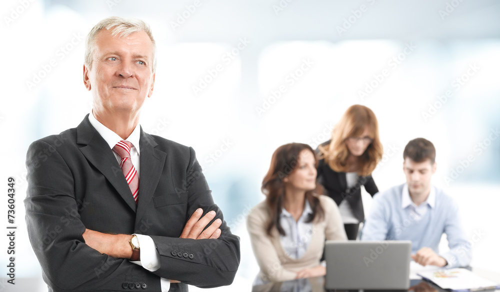 Executive businessman portrait