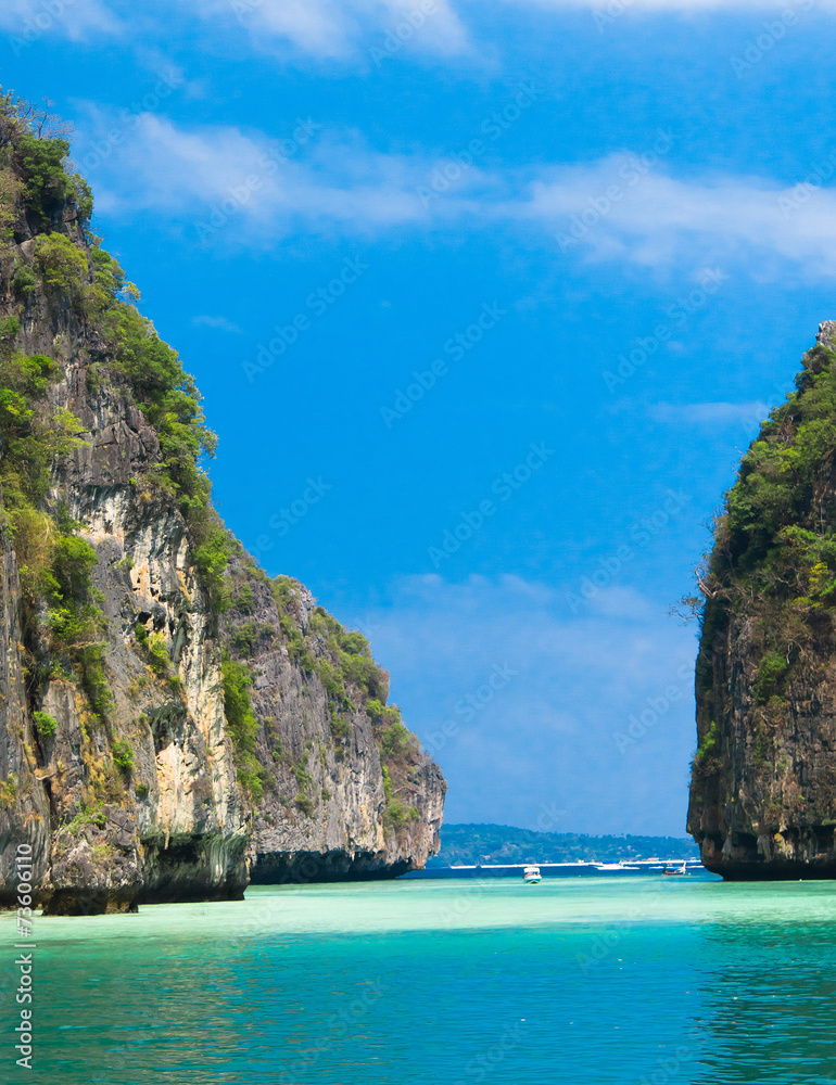 Fototapeta premium Heaven Horizon Idyllic Island