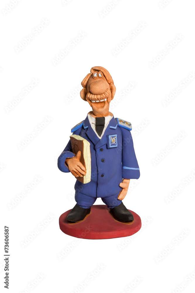 Figurine customs officer
