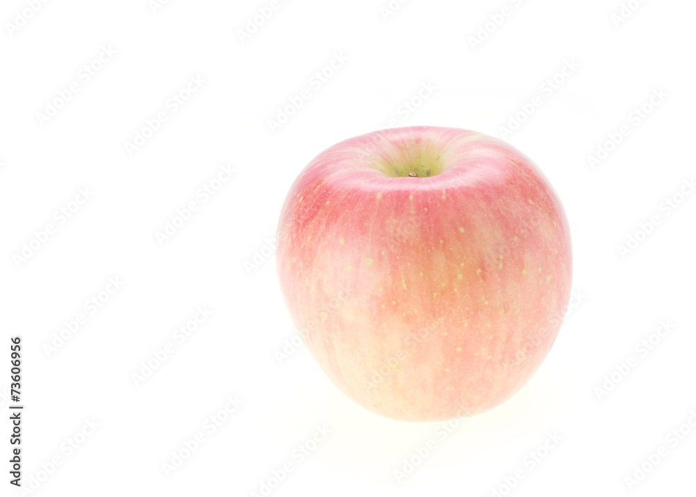 apple fuji isolated on white background apple fuji isolated on white background