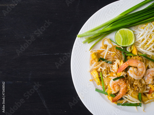 Shrimps Pad Thai, Thai Food