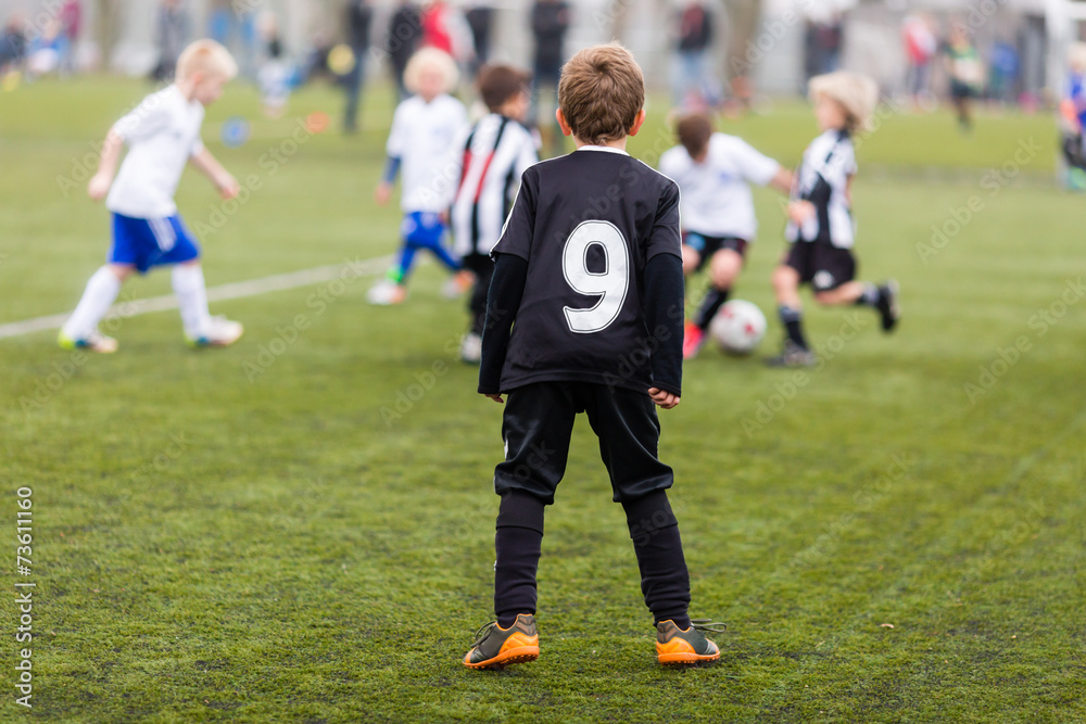Fototapeta premium Soccer training for kids