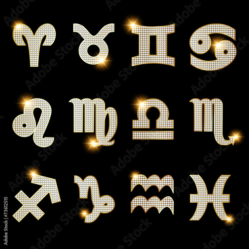 Zodiac Sternzeichen Horoskop Diamanten