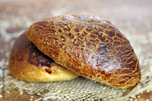 Turkish pastry, pogaca. photo