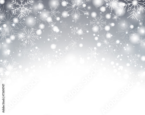 Christmas silver abstract background.