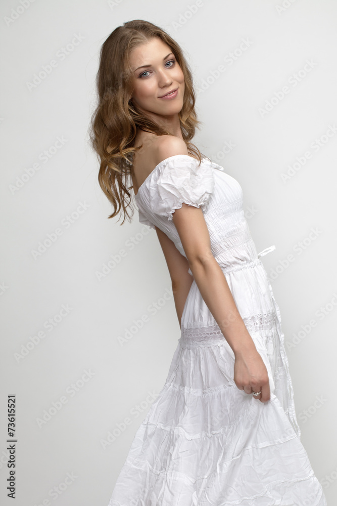 portrait of the young beautiful girl portrait of the young beautiful girl