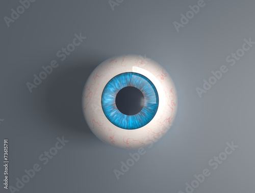 3d render eyeball
