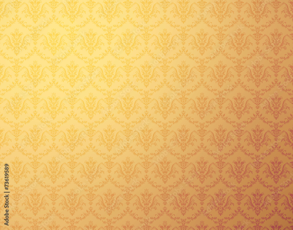 floral pattern gold wallpaper floral pattern gold wallpaper