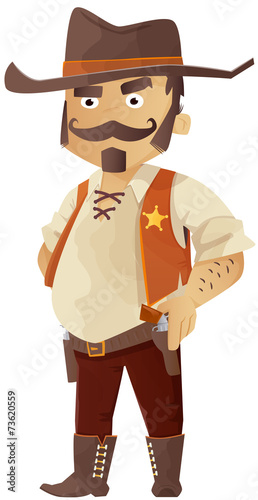 cow boy shérif