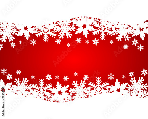 Christmas red background