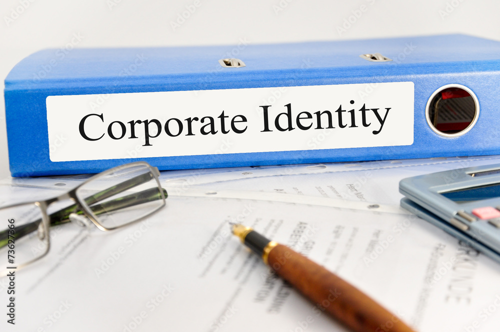 Fototapeta premium corporate identity