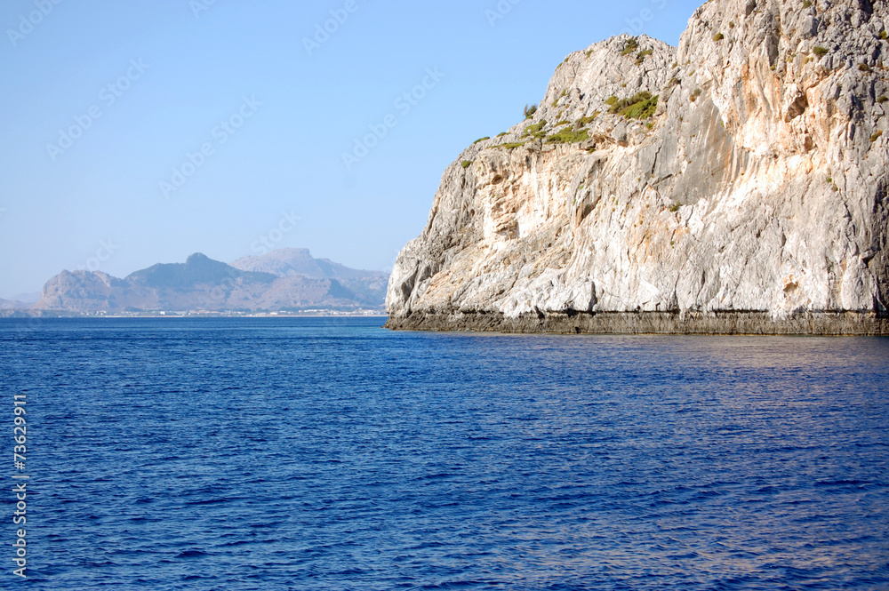 Rocks in the Sea