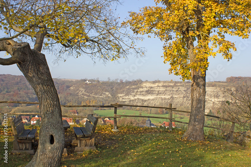 Foto Rastplatz bei Saaleck an der Saale (Sachsen-Anhalt)