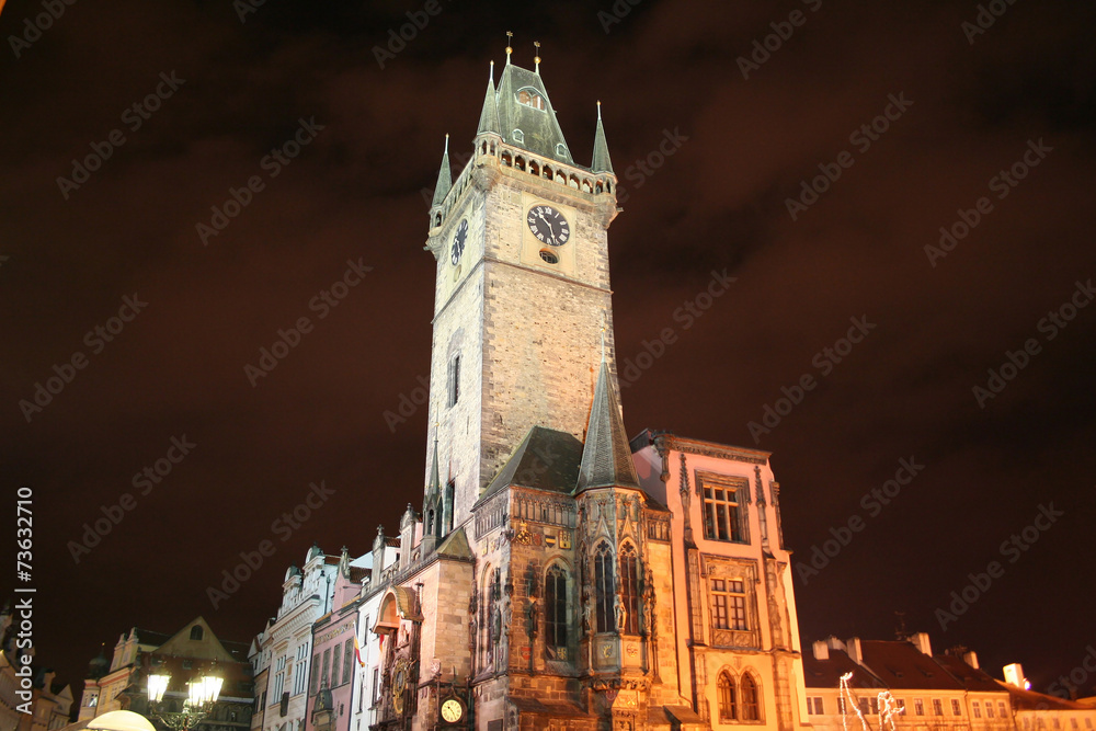 Fototapeta premium Tower Orloj in Prague
