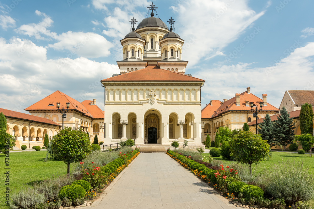 The Coronation Cathedral in The White Fortress Of Alba Iulia