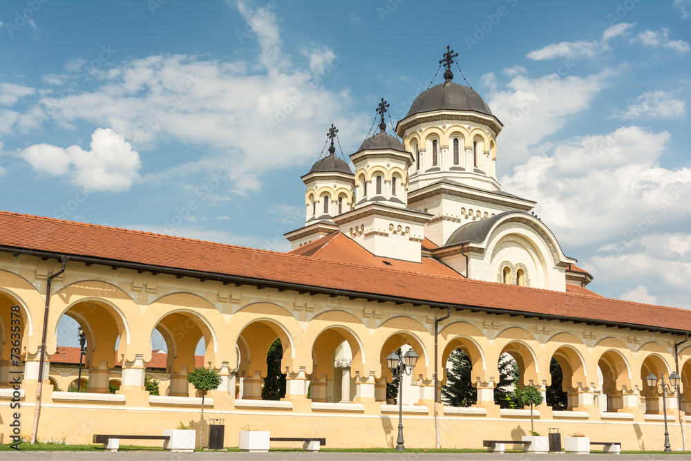 The Coronation Cathedral in The White Fortress Of Alba Iulia