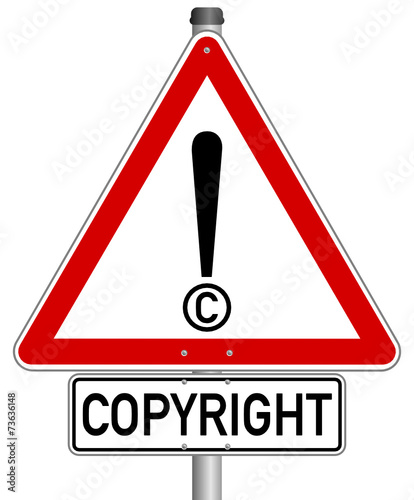 Copyright Schild  #141123-svg01