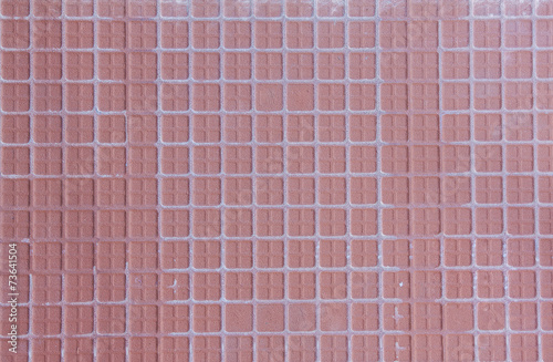 Background and texture of brown clay tile