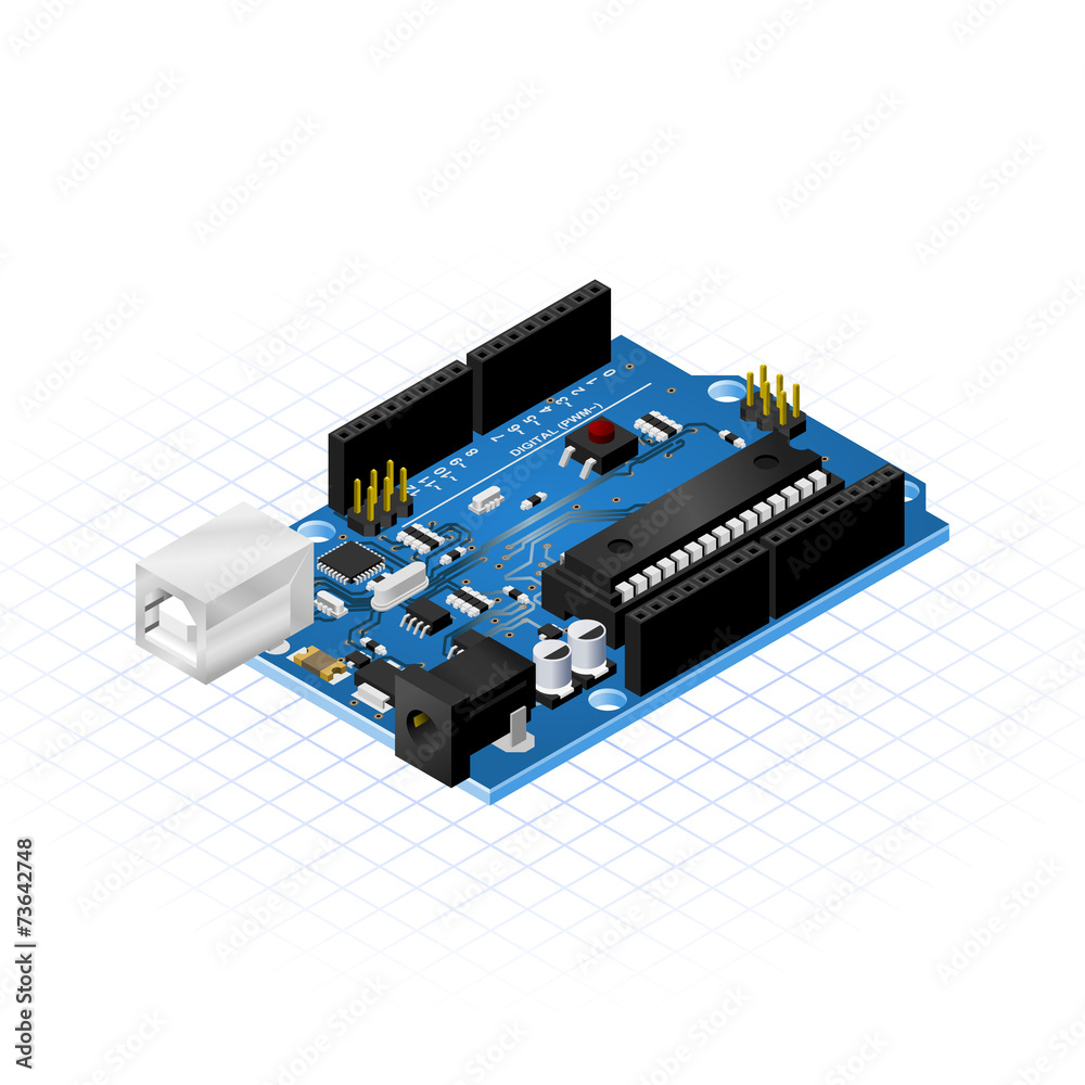 Isometric Single Board Microcontrollers Isometric Single Board Microcontrollers