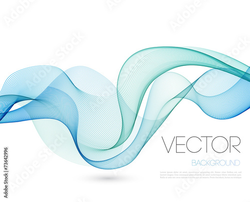 Abstract wave template  background brochure design