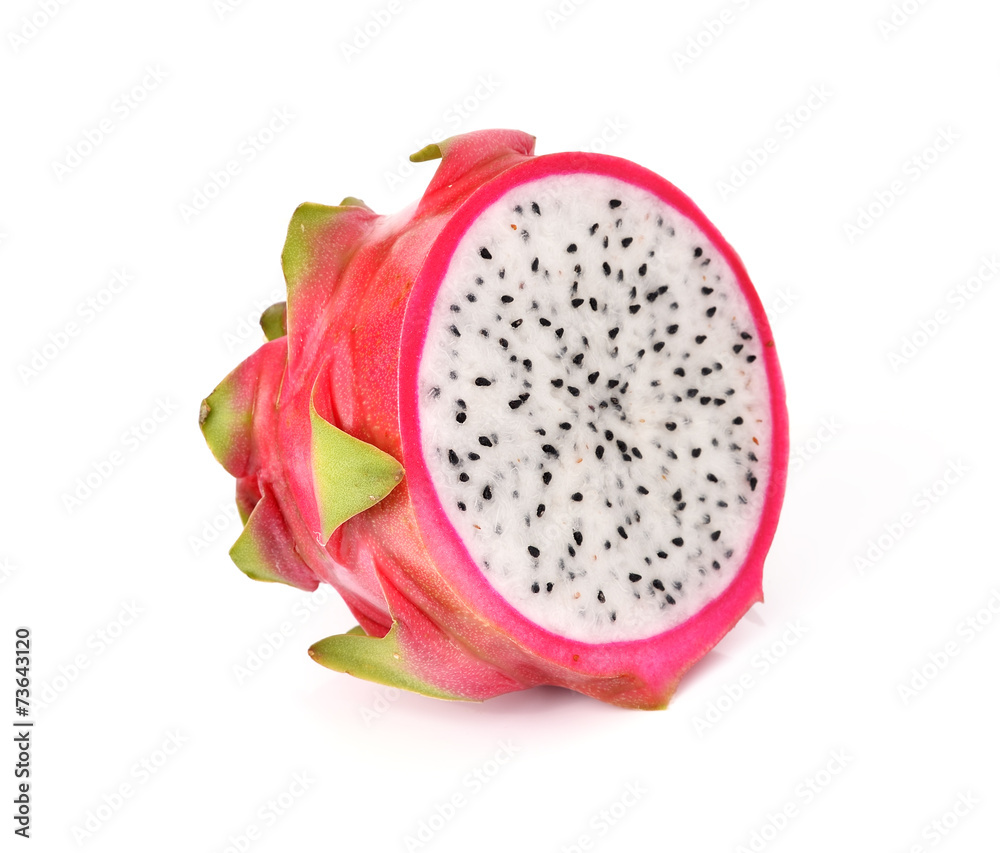 Dragon fruit isolated on white background Dragon fruit isolated on white background