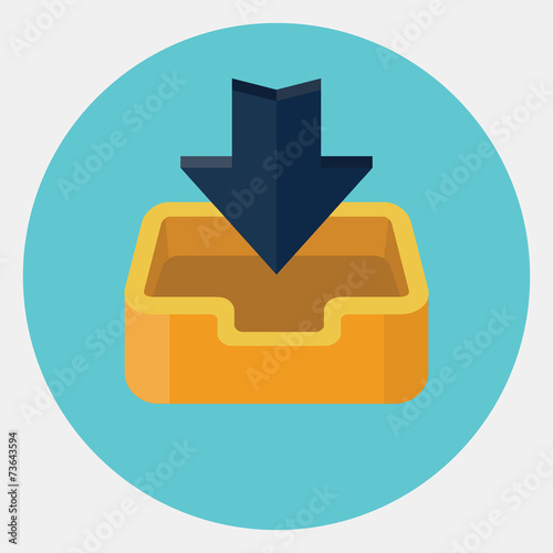 Vector download icon