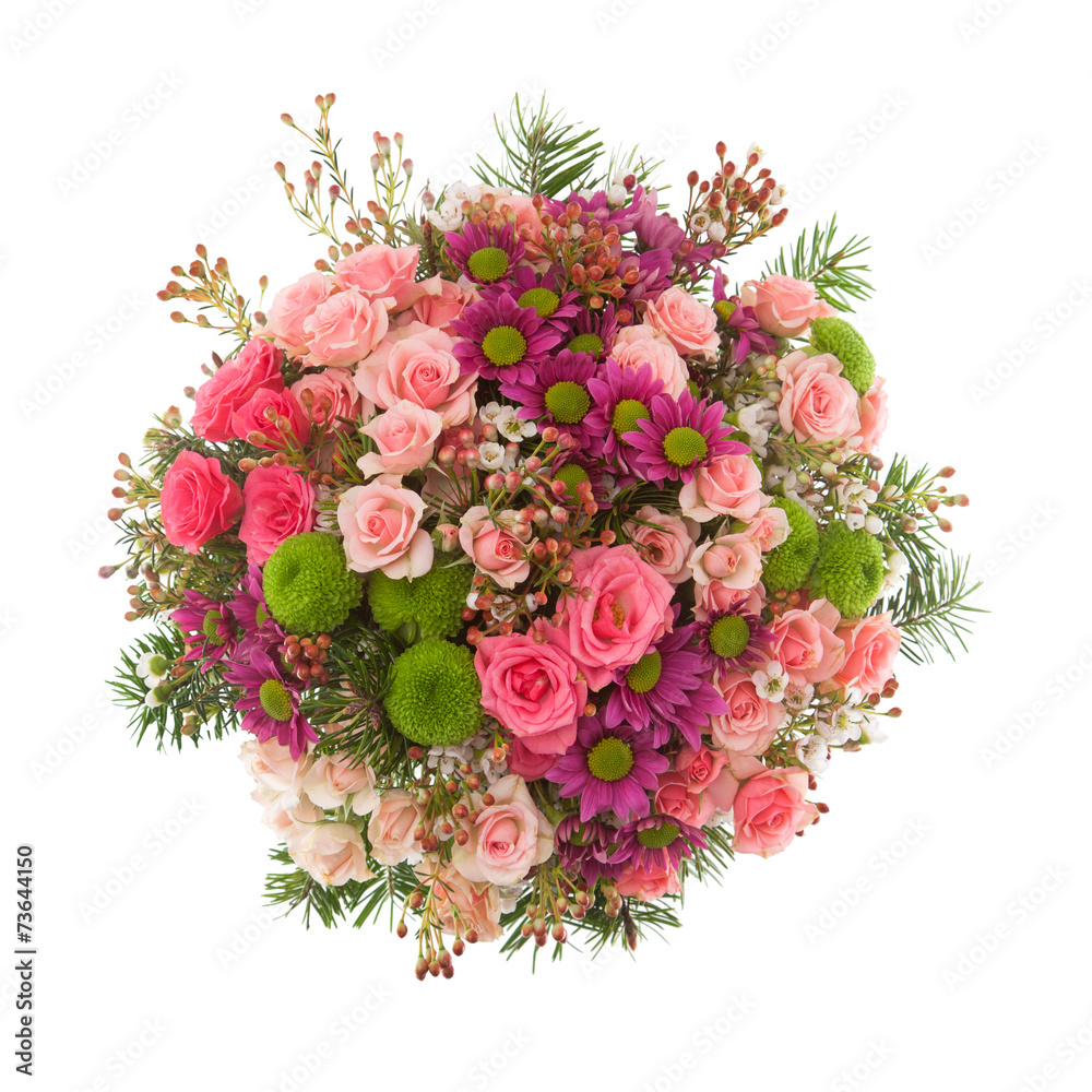 Fototapeta premium Miniature Roses bouquet