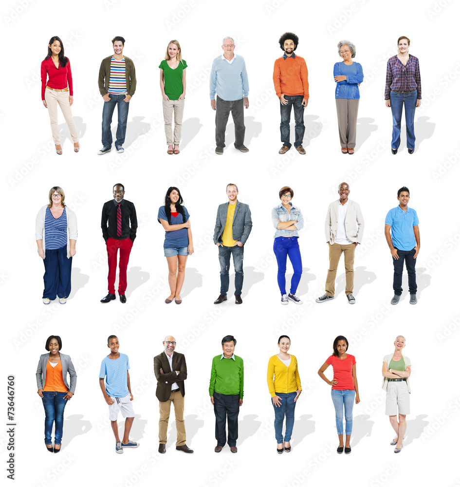 Fototapeta premium Diversity Ethnicity Multi-Ethnic Variation Togetherness Unity Te