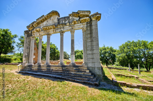 Ruins of ancient Apollonia, Albania photo
