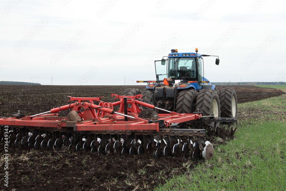 Obraz premium tractor