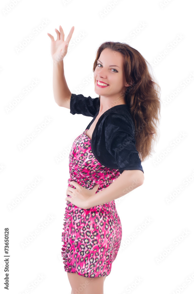 Woman in fashion clothing concept Woman in fashion clothing concept