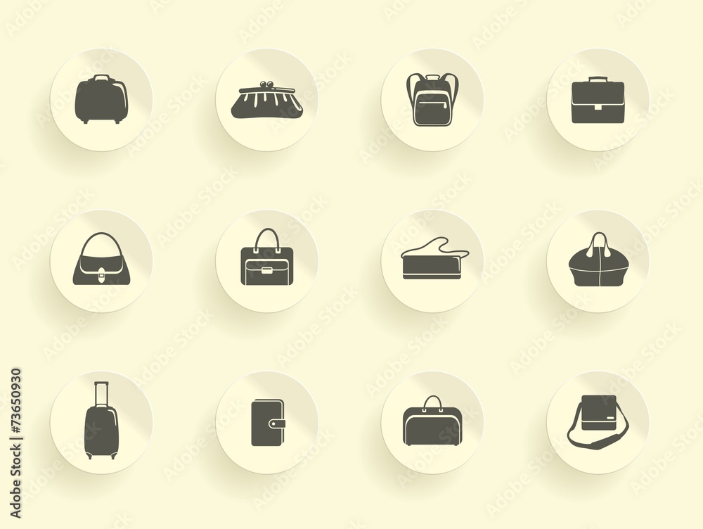 Bags and suitcases stickers Bags and suitcases stickers
