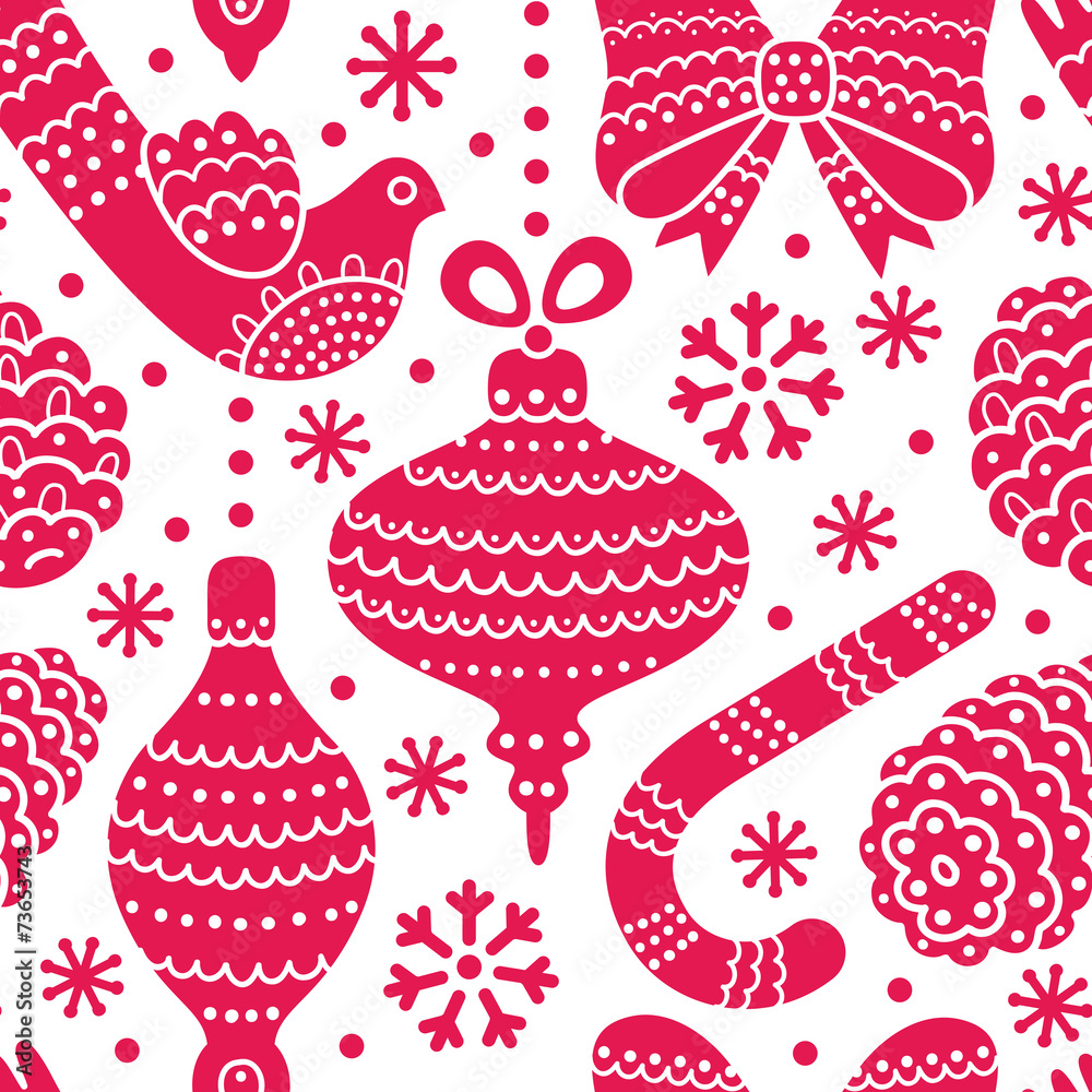 Christmas seamless pattern Christmas seamless pattern